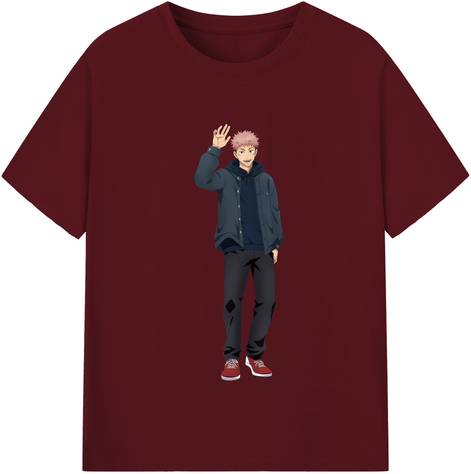 （画像用） 呪術廻戦 Jujutsu Kaisen 綿100％半袖Tシャツ（フロントプリント）